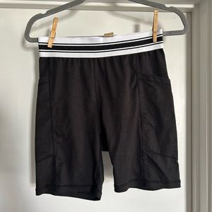 UFC biker shorts with pockets